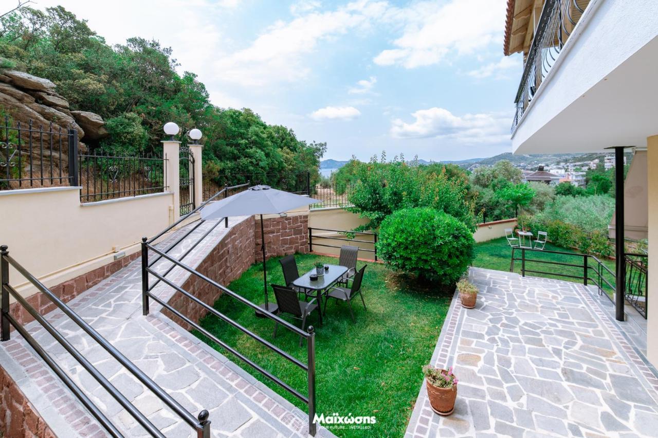 Helianthos Villa - Apartment No3 Kavála Ngoại thất bức ảnh