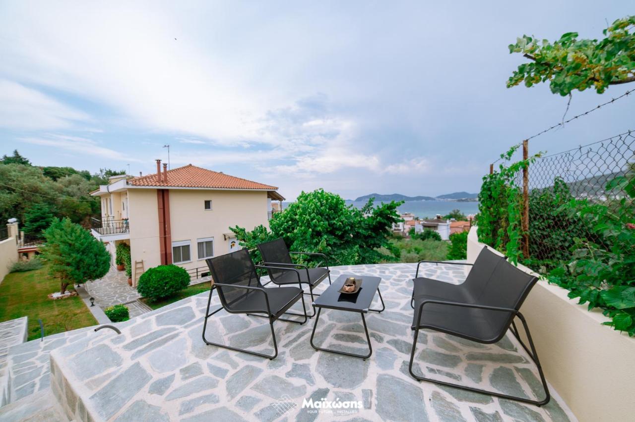 Helianthos Villa - Apartment No3 Kavála Ngoại thất bức ảnh